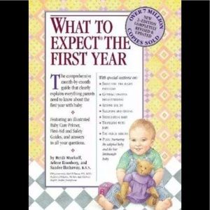 Paperback Version - What to Expect the First Year - Infant Toddler Book